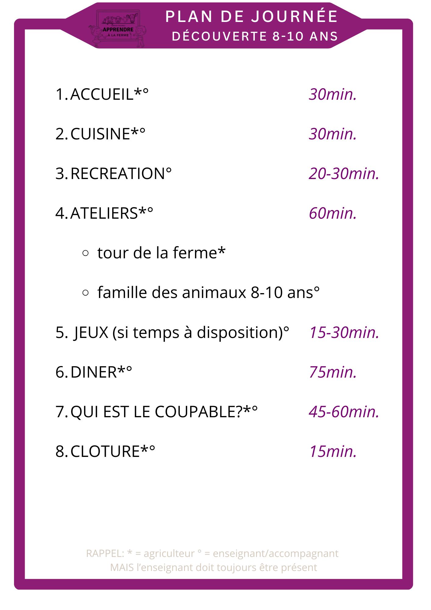 Découverte 8-10 ans QUI COUPABLE OK
