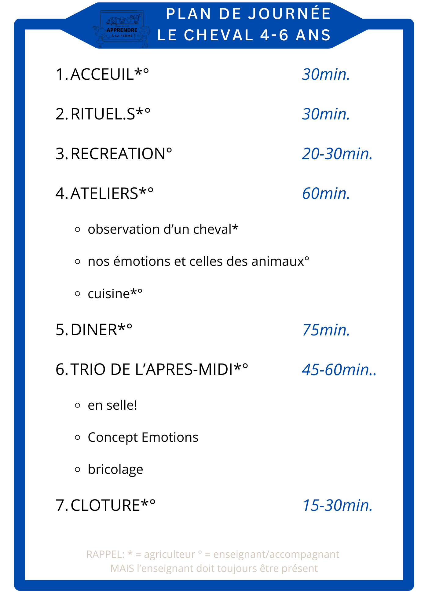 Le cheval 4-6 ans OK