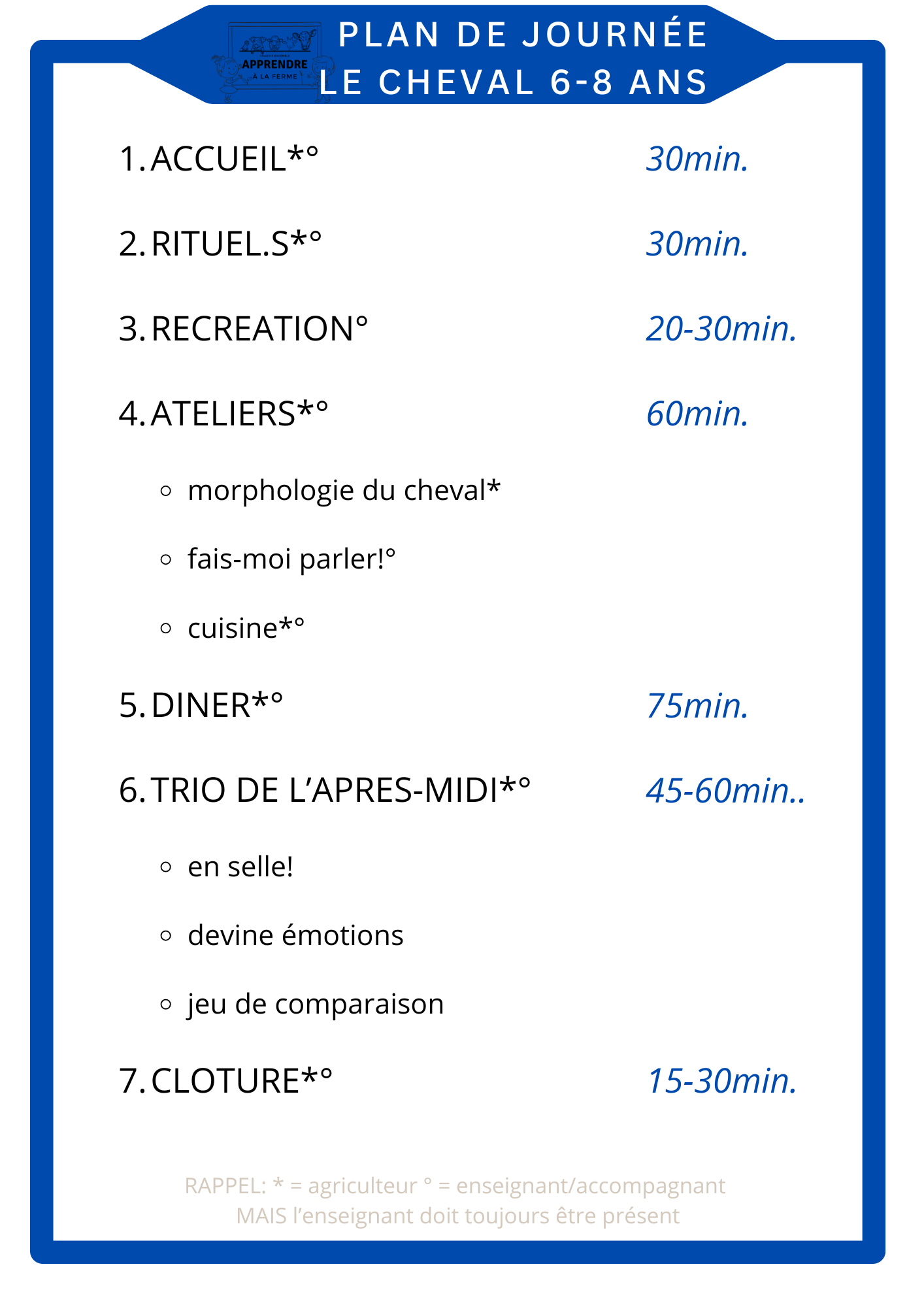 Le cheval 6-8 ans OK