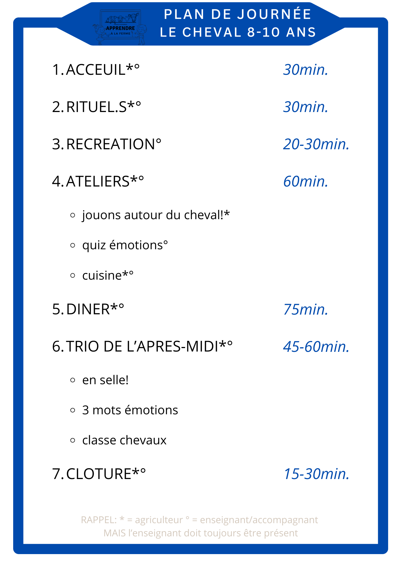 Le cheval 8-10 ans OK
